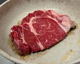ただのステーキとたまねぎ作り方4写真