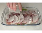 シャキシャキ大根と豚肉のレンジ蒸し★動画作り方13写真