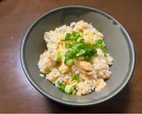 とうもろこしと鮭の炊き込みバターご飯作り方5写真