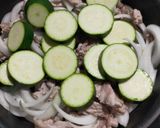 ズッキーニと豚肉のあっさり炒め作り方1写真