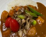 【節約】合挽肉と野菜のカレー作り方7写真