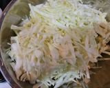 朝食&お弁当に♪キャベツの巣ごもり卵作り方1写真