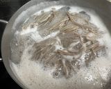 アカモクとオクラとトロロの十割蕎麦作り方4写真