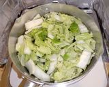 白菜・海老・キノコのかき玉中華スープ作り方2写真