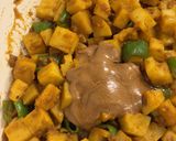 簡単に作れる、れんこんのねり胡麻カレー作り方5写真