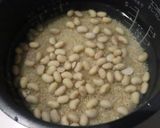簡単★大豆水煮入り玄米（ロウカット）ご飯作り方3写真