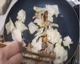 【ぶっかけご飯】豚キムチで肉豆腐作り方4写真