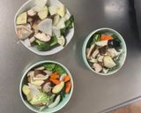 肉無チクワクリーミー洋風坦々麺味野菜炒め作り方11写真