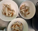 肉無チクワ洋風梅ウスター照り味野菜炒め作り方2写真