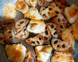 鶏むね肉とレンコンのバター醤油炒め作り方3写真
