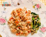 爆速ピラフ🦐乾燥小エビで純喫茶風スタイル作り方4写真