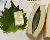 大葉チーズの厚揚げ照り照りサンド作り方2写真