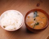 味噌汁ぶっかけご飯💀💖札幌みそラーメン風作り方1写真