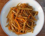 筍入りごぼうのきんぴら作り方6写真