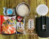 キムチ鍋の素とあさり缶の炊き込みご飯 8作り方1写真