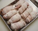 簡単！ブルーベリーの肉巻き巻き作り方3写真