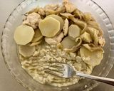 レンジ調理！小麦粉不使用！里芋のグラタン作り方3写真