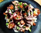 ガス不要!漁師の濃厚カスベご飯🌊ポルトガル風🇵🇹⚓️作り方9写真