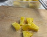 ゴロゴロ✨カットパイン🍍の蜂蜜ヨーグルト作り方2写真