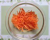 節約簡単夕飯!レンジ2分顆粒ポン酢キャロットラペ作り方3写真