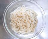 ☆簡単☆いわしの缶詰めのぶっかけうどん作り方2写真