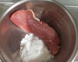 豚ヒレ肉の煮豚作り方1写真
