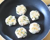 ポリ袋で！はんぺんのしそ入りふわふわ焼き作り方4写真