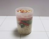 サラダポットで麺ランチ~サラダうどん作り方6写真
