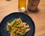 ミミガーと白ネギのおつまみ作り方4写真