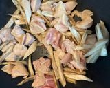 簡単夕食・作り置き★鶏もも肉ごぼう厚揚げのうま煮作り方3写真