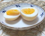 ほうじ茶と塩で味付け玉子作り方6写真