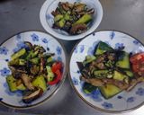椎茸ときゅうりの醤油和え(^q^)作り方8写真
