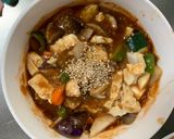 肉無豆腐中華風ボロネーゼ味が白菜野菜炒め作り方18写真