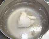 鶏とかいわれの冷たいお蕎麦作り方2写真