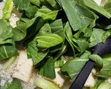 青梗菜と厚揚げの鶏そぼろあんかけ作り方5写真