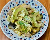 ネバウマ♡オクラとなすと豚肉のゴーヤチャンプルー作り方13写真
