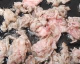 豚肉と茄子のポン酢炒め！野菜は茄子だけ！作り方3写真