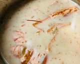 赤海老のスープ🦐作り方7写真
