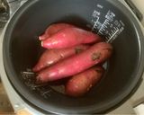 炊飯器でねっちり焼き芋作り方1写真