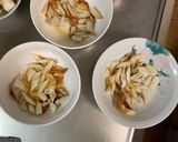 肉無チクワ赤味噌天津飯風親子丼味野炒め作り方3写真