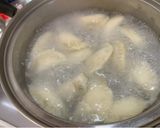 皮まで手作り水餃子、焼き餃子作り方9写真
