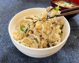 後入れ小松菜が肝!余り野菜の炊き込みご飯作り方10写真