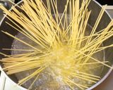 豚肉とごぼうと小松菜のパスタ作り方8写真