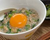 納豆とツルムラサキとバナナでネバネバ丼♪作り方5写真