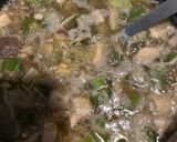 牛豚合挽肉とオクラエリンギえのきの謎スープ作り方11写真