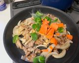 調味料は回しかけるだけ！豚バラとピーマン作り方6写真