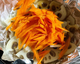 ご飯に合う！れんこんとヒジキの煮物作り方2写真