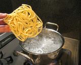 干しうどんで作る醤油&かけうどん作り方5写真
