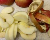 りんごと豚ロースのステーキ作り方1写真