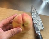 桃の種取り作り方1写真